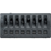 Blue Sea 4309 WeatherDeck 12V DC Waterproof Switch Panel  8 Position 4309