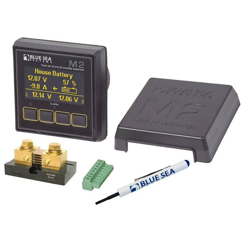 Blue Sea 1830 M2 DC SoC State of Charge Monitor 1830