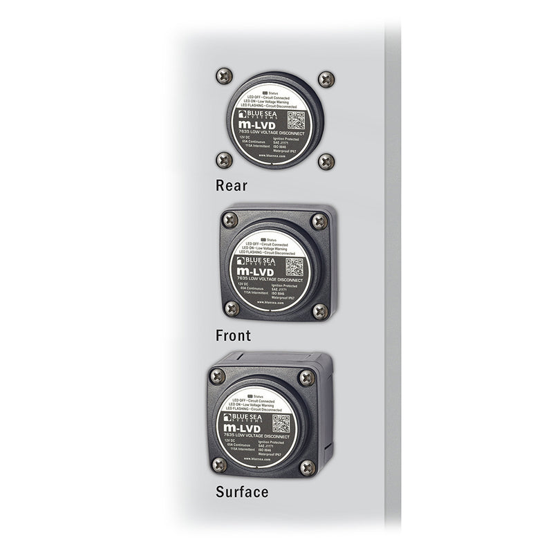 Blue Sea 7635 mLVD Low Voltage Disconnect 7635