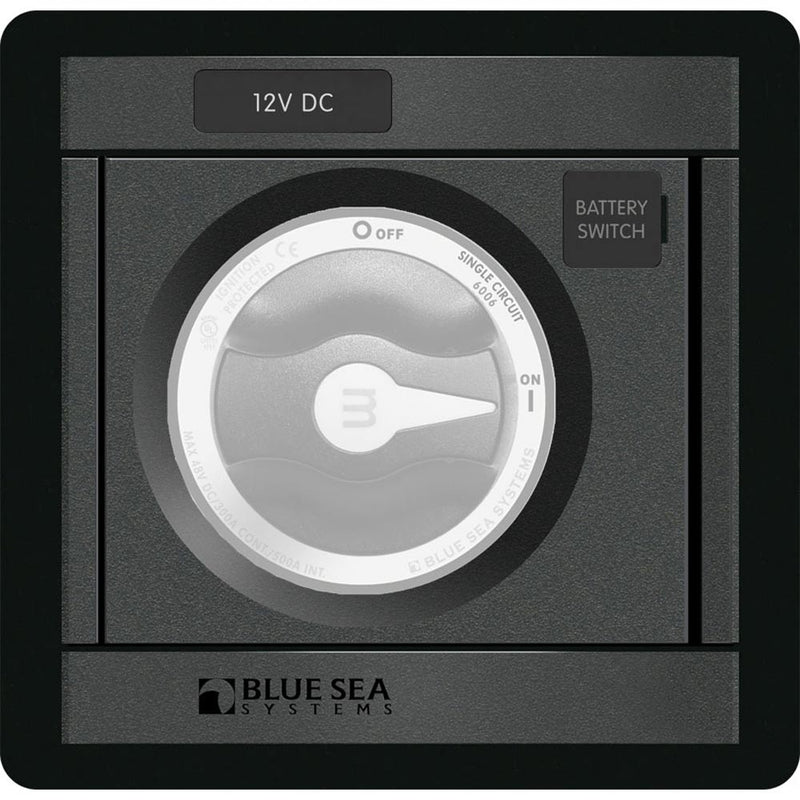 Blue Sea 1139 DC MSeries Black Panel Square 1139