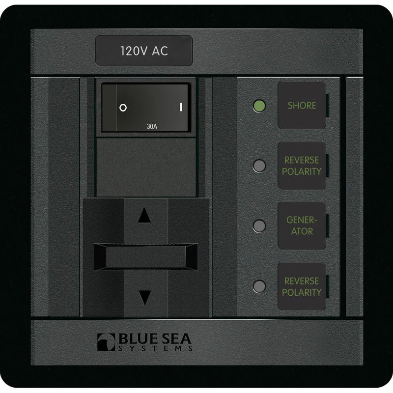 Blue Sea 1208 120V AC 2 Sources  30A 1208