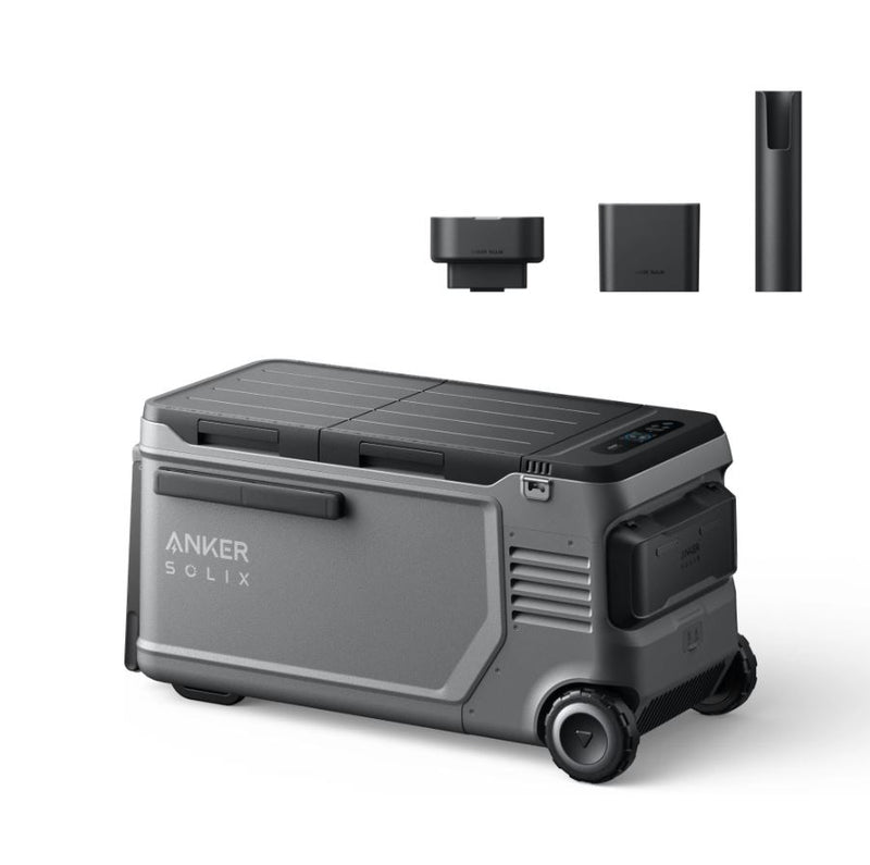 Anker SOLIX EverFrost 2 Electric Cooler 58L (61qt) with Roadtrip Kits