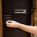 Saunum Air 7 Sauna Heater Air Series, 6.4kW Sauna Heater w/Climate Equalizer, Black