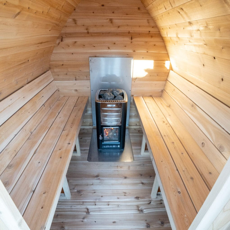 Dundalk Leisurecraft Canadian Timber MiniPOD Sauna | 4 Persons