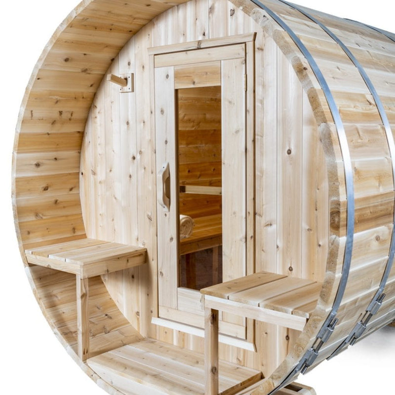 Dundalk Leisurecraft Canadian Timber Serenity Barrel Sauna | 4 Persons