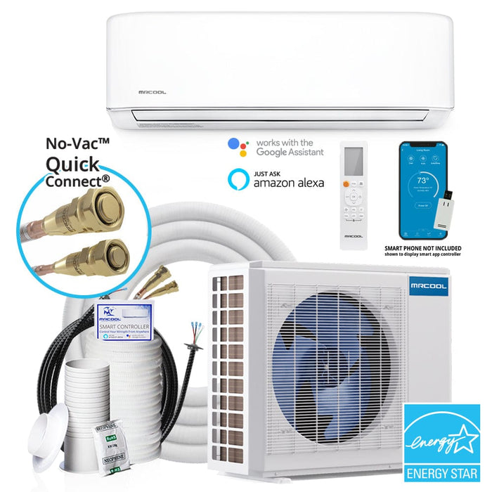 MRCOOL® E Star DIY 4th Gen 36k BTU 208-230V/60Hz Ductless Mini-Split Heat Pump Complete System