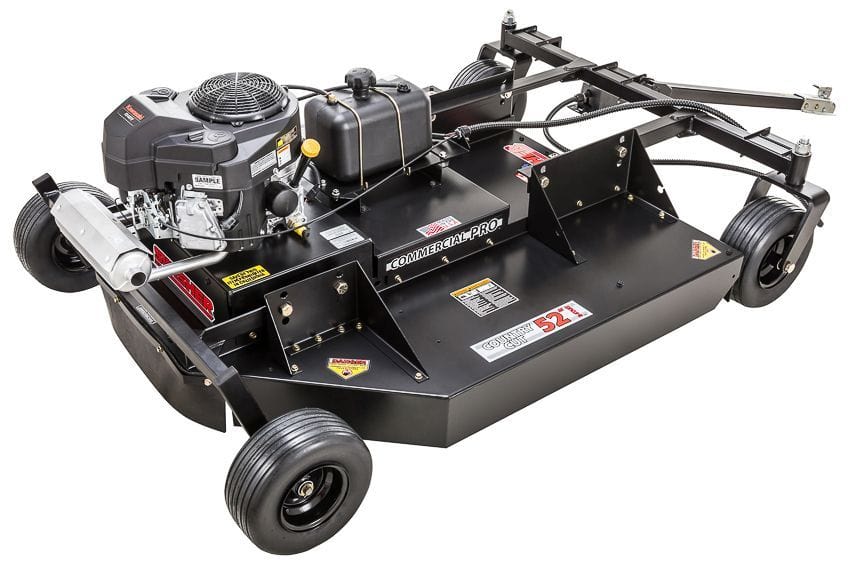 Swisher 14.5 HP 52" 12V Kawasaki Commercial Pro Rough Cut Trailcutter Mower