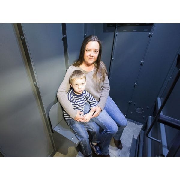 Swisher ESP Safety Shelter Double Panel Bench