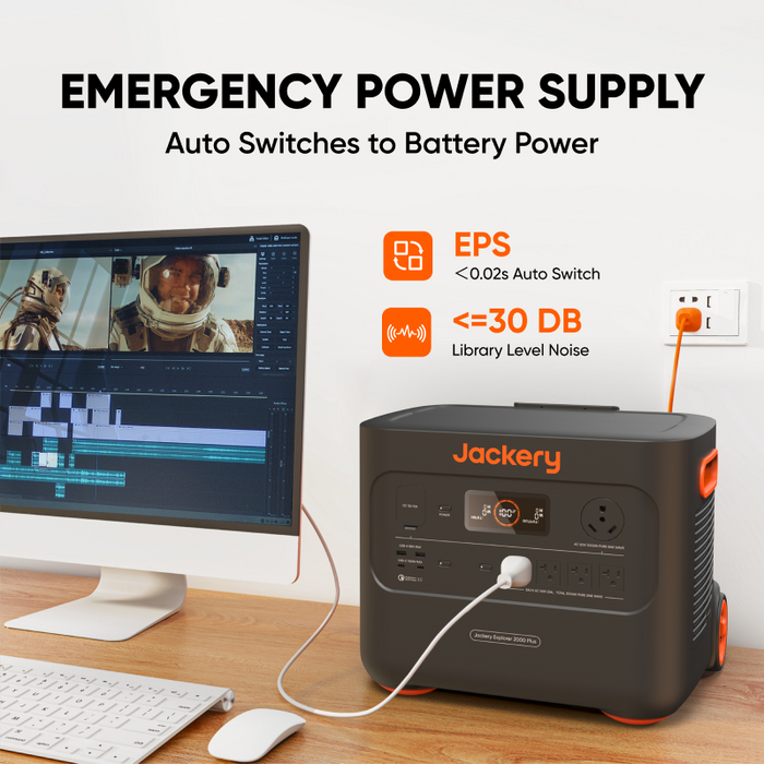 Jackery Solar Generator 2000 Plus (3000W | 2042Wh)