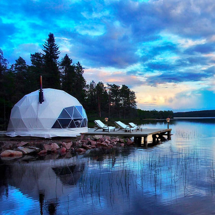 Luna Glamping 7M (23') Stargazer Geodesic Dome