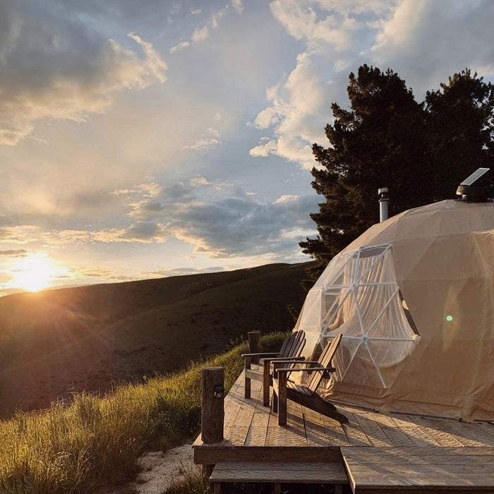Luna Glamping 7M (23') Stargazer Geodesic Dome