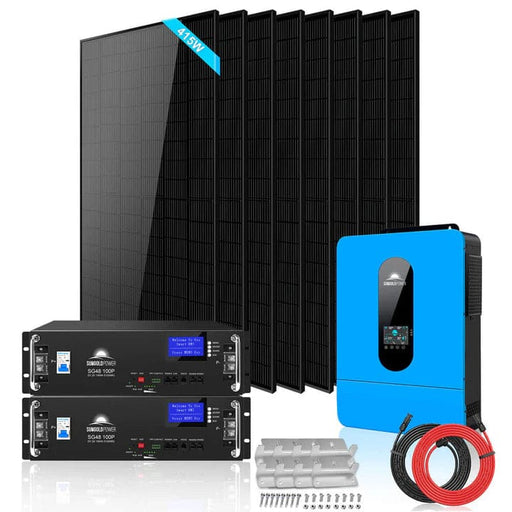 6.5kw solar kit setup
