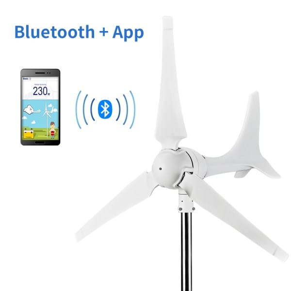 Automaxx Windmill 600W Home Wind Turbine Generator Kit Bundle Set