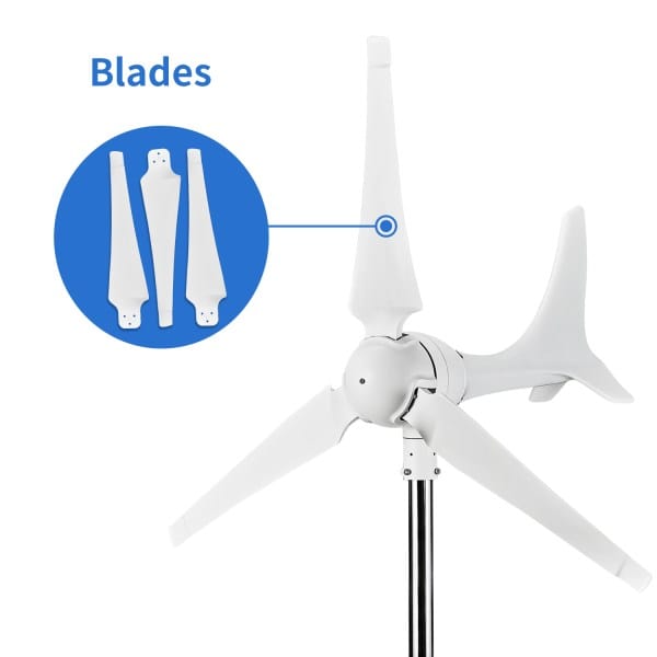 Automaxx Windmill 600W Home Wind Turbine Generator Kit Bundle Set