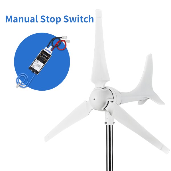 Automaxx Windmill 600W Home Wind Turbine Generator Kit Bundle Set