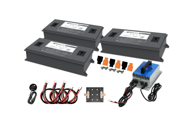 BigBattery 72V 3X RAPTOR 2 Battery Kit with Charger (300Ah | 23.04kWh)
