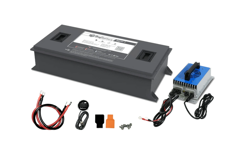 BigBattery 72V RAPTOR 2 Battery Kit with Charger (100Ah | 7.68kWh)