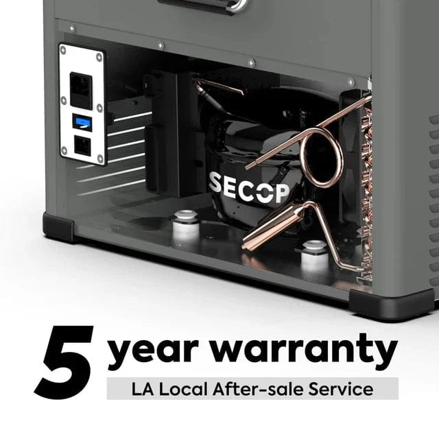 ICECO VL74 Single Zone 12V Olive Portable Freezer | 74 LT | 78 QT