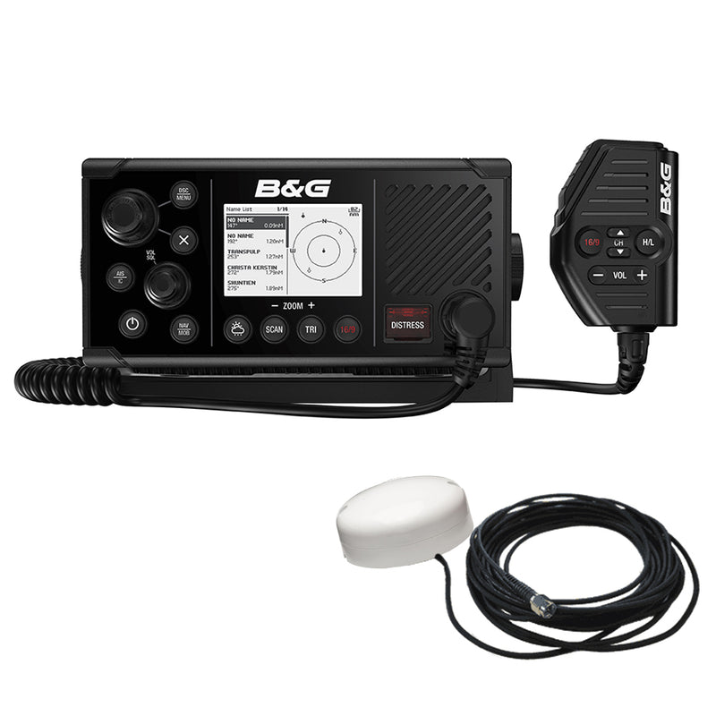 BG V60B VHF Marine Radio wDSC AIS Receive  Transmit  GPS500 GPS Antenna 00014819001