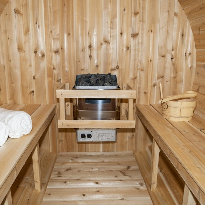 Dundalk Leisurecraft Canadian Timber Serenity Barrel Sauna | 4 Persons