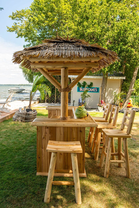 Dundalk Leisurecraft Canadian Timber Tropical Paradise Tiki Bar