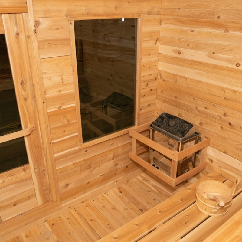Dundalk Leisurecraft Canadian Timber Luna Sauna | 4 Persons