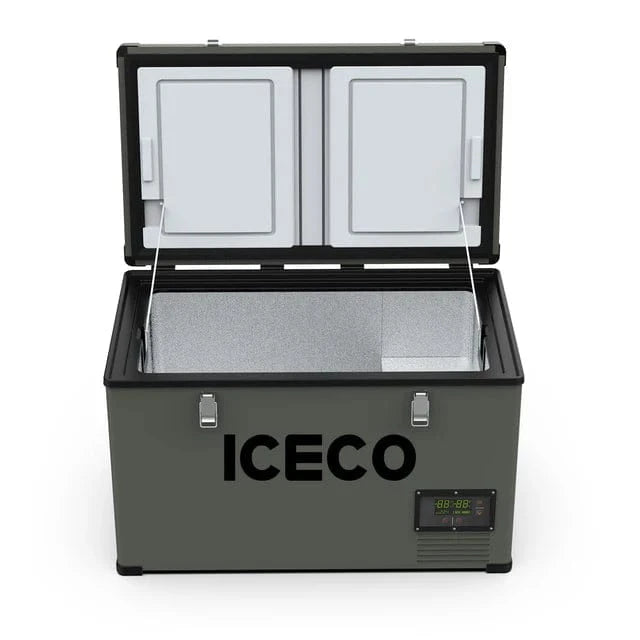 ICECO VL74 Single Zone 12V Olive Portable Freezer | 74 LT | 78 QT