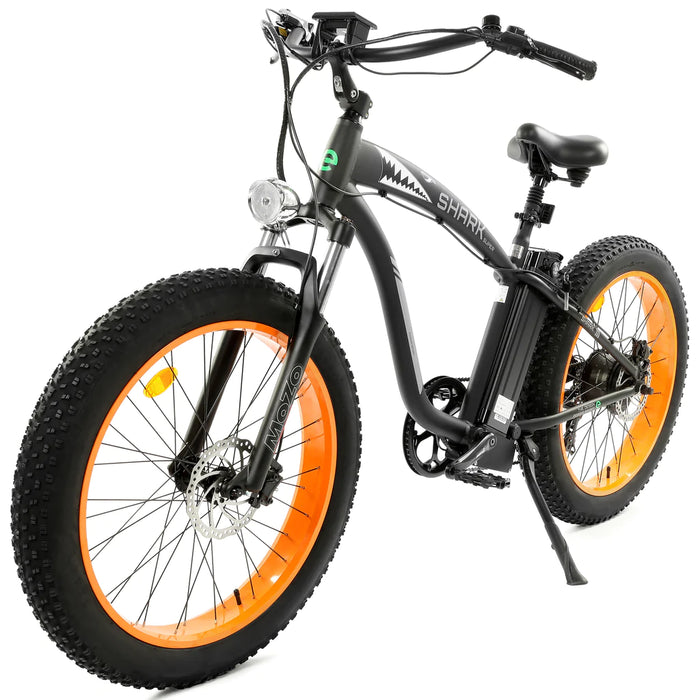 Ecotric Hammer Fat Tire Electric Bike - Orange
