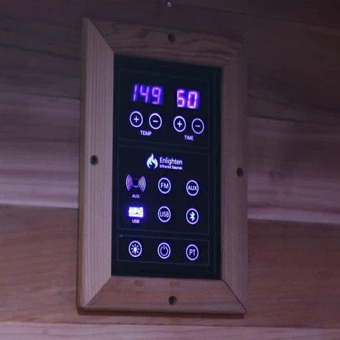 Enlighten SaunaTerra MoonLight 4C Dry Traditional Indoor Sauna | 4 Persons