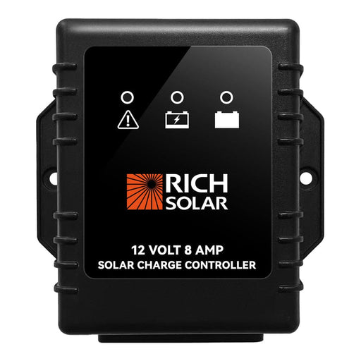 8 Amp 12V Waterproof PWM Solar Charge Controller