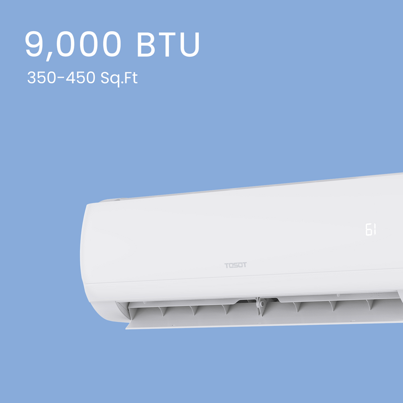 TOSOT Direct 9,000 BTU Mini-Split Heat Pump Air Conditioner-230V