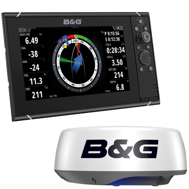 BG Zeus 3S 12 Combo MultiFunction Sailing Display Radar Bundle HALO20 20 Radar Dome  No HDMI Video Outport 00015562002