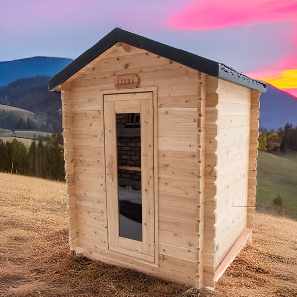 Dundalk Leisurecraft Canadian Timber Granby Cabin Sauna | 3 Persons