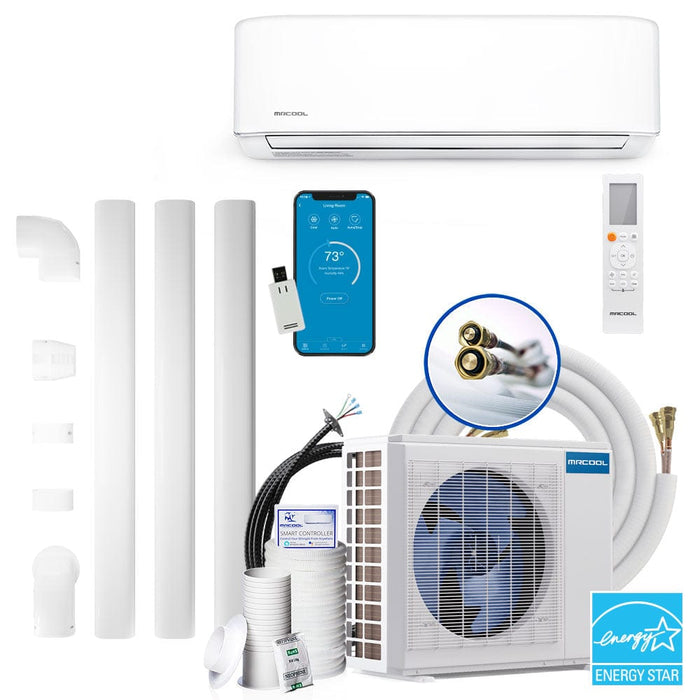 MRCOOL® E Star DIY 4th Gen 36k BTU 208-230V/60Hz Ductless Mini-Split Heat Pump Complete System