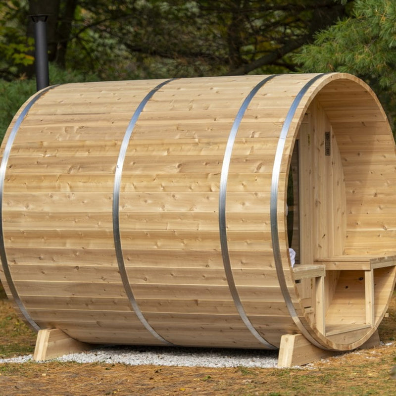 Dundalk Leisurecraft Canadian Timber Serenity Barrel Sauna | 4 Persons