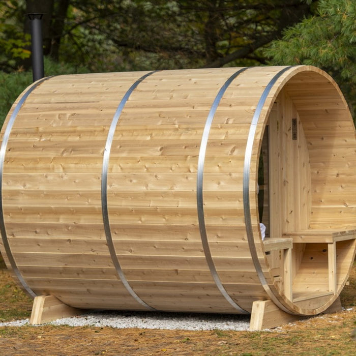 Dundalk Leisurecraft Canadian Timber Serenity Barrel Sauna | 4 Persons