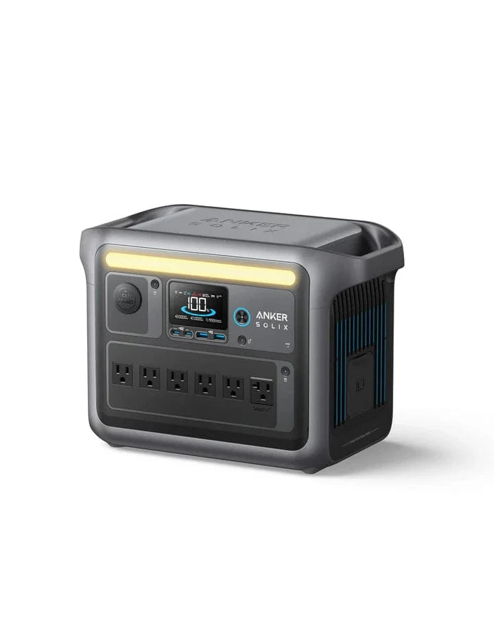 Anker SOLIX C1000X Portable Power Station Solar Generator (1056Wh | 1800W)  + 200W Solar Panel
