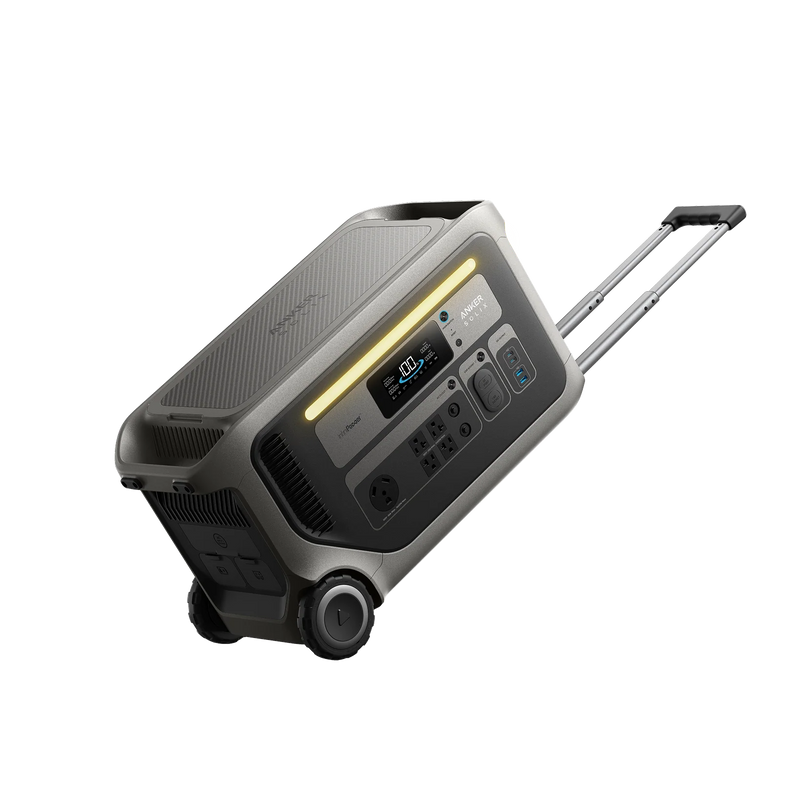 Anker SOLIX F3000 Portable Power Station Solar Generator (3600W | 3072Wh) + 3 Expansion Battery