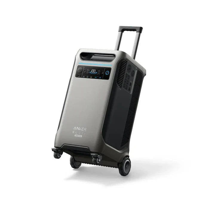 Anker SOLIX F3800 Plus Portable Power Station Solar Generator (3840Wh | 6000W) + Expansion Battery (3,840Wh) + 400W Anker Solar Panel