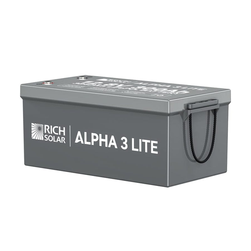 Rich Solar Alpha 3 | 12V 300Ah LiFePO4 Battery | 12V Lithium Battery