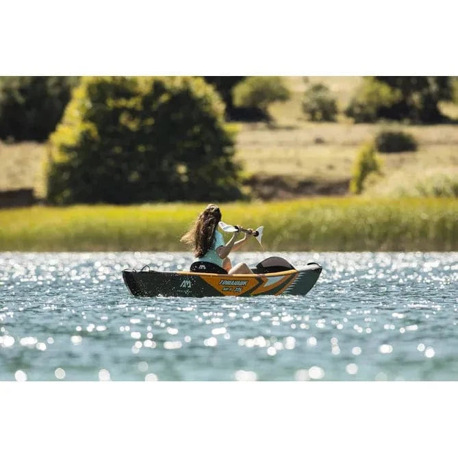 Aqua Marina TOMAHAWK AIR-K 12'4" Inflatable High Pressure Speed Kayak / Canoe