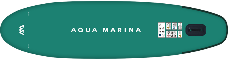 Aqua Marina BREEZE ALL-AROUND SERIES Size 9'10" Inflatable Paddle Board