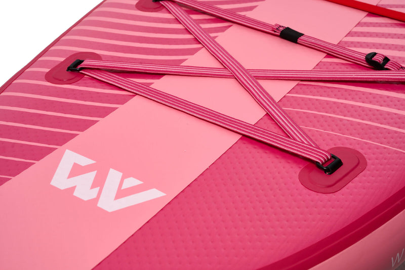 Aqua Marina CORAL RASPBERRY ADVANCE ALL-AROUND SERIES Size: 9'10" Inflatable Paddle Board