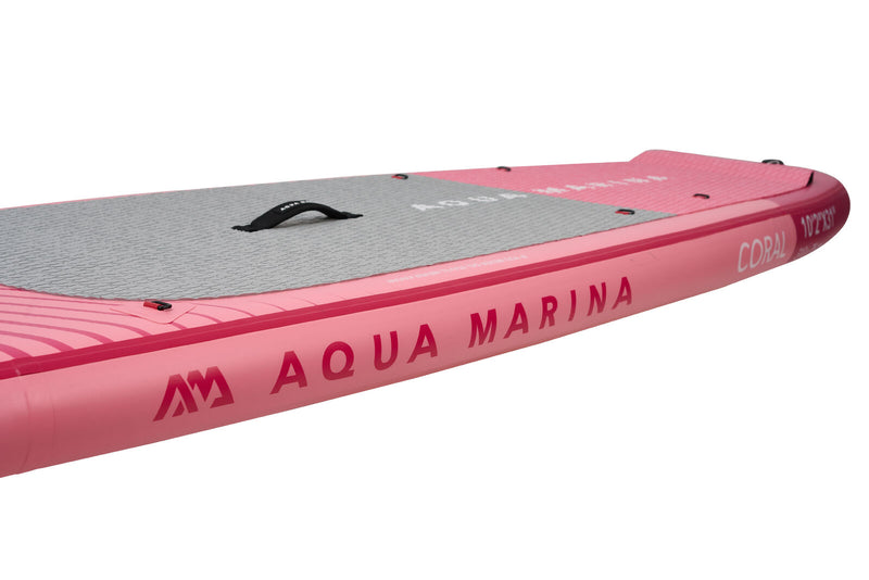 Aqua Marina CORAL RASPBERRY ADVANCE ALL-AROUND SERIES Size: 9'10" Inflatable Paddle Board