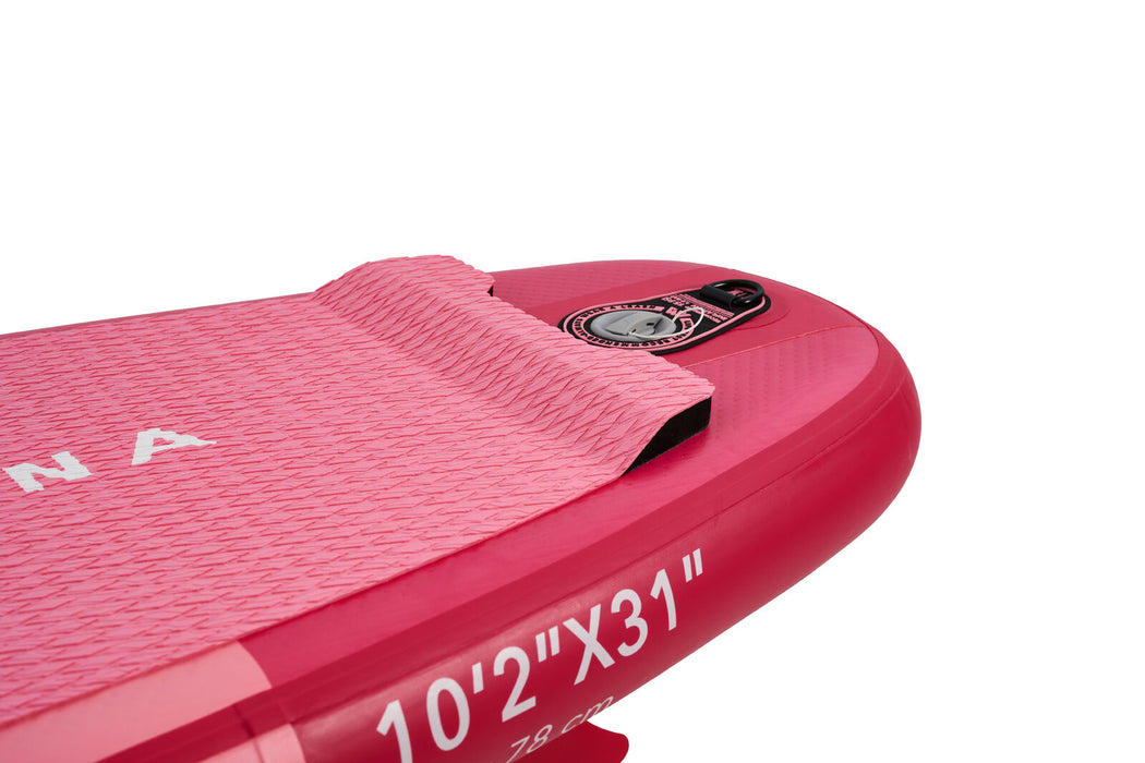 Aqua Marina CORAL RASPBERRY ADVANCE ALL-AROUND SERIES Size: 9'10" Inflatable Paddle Board
