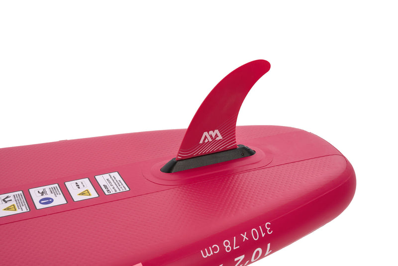 Aqua Marina CORAL RASPBERRY ADVANCE ALL-AROUND SERIES Size: 9'10" Inflatable Paddle Board