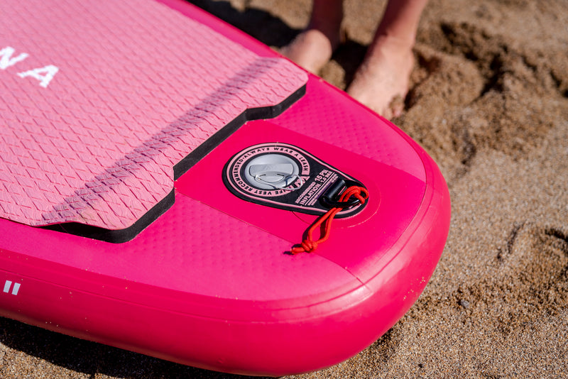 Aqua Marina CORAL RASPBERRY ADVANCE ALL-AROUND SERIES Size: 9'10" Inflatable Paddle Board