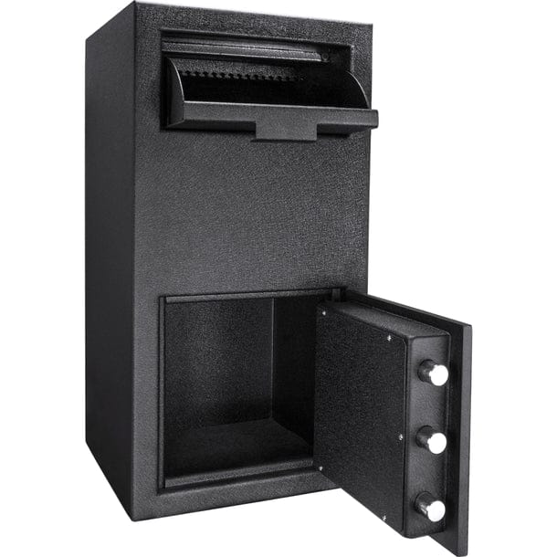 Barska DX Keypad Style One Compartment Depository Safes | Keypad-F Style, Heavy-Walled Steel Construction