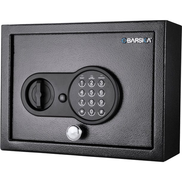 Barska 0.15 Cu. ft Top Opening Keypad Security Safe