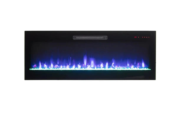 Amantii Fire & Ice Evolution Linear 36" WiFi Enabled Wall-Mounted Electric Fireplace